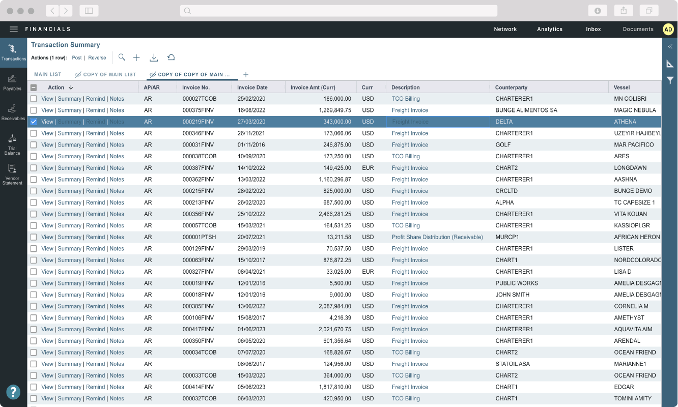 Imos Financials Transaction Summary Dynamic Voyage Pl 01