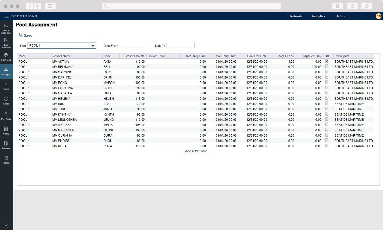 Imos Pooling Automated Pool Point Distribution Calculation 01