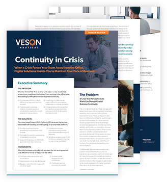 Continuity in Crisis Problem-Solution Brief