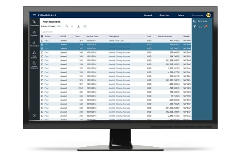 Accounting Workflow Screenshot
