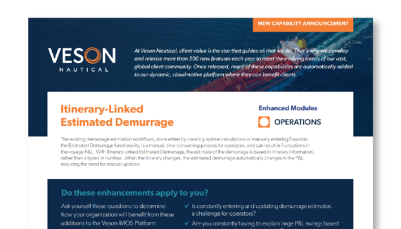 Capability Itinerary Linked Demurrage Thumbnail Thumbnail