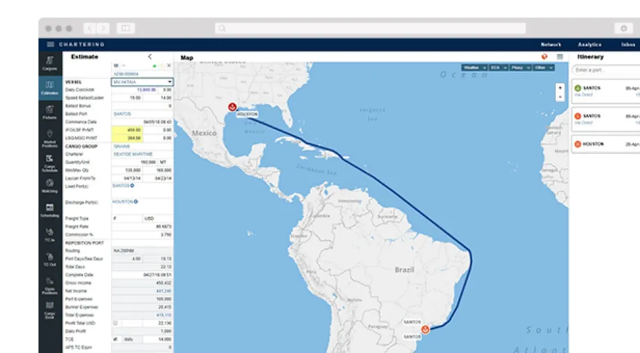 Voyage Freight Estimation