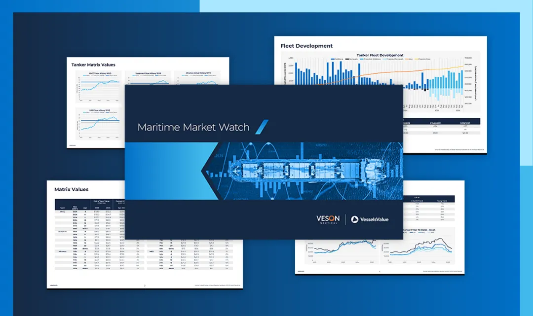 Veson Nautical Expands Report Offerings with Maritime Market Watch