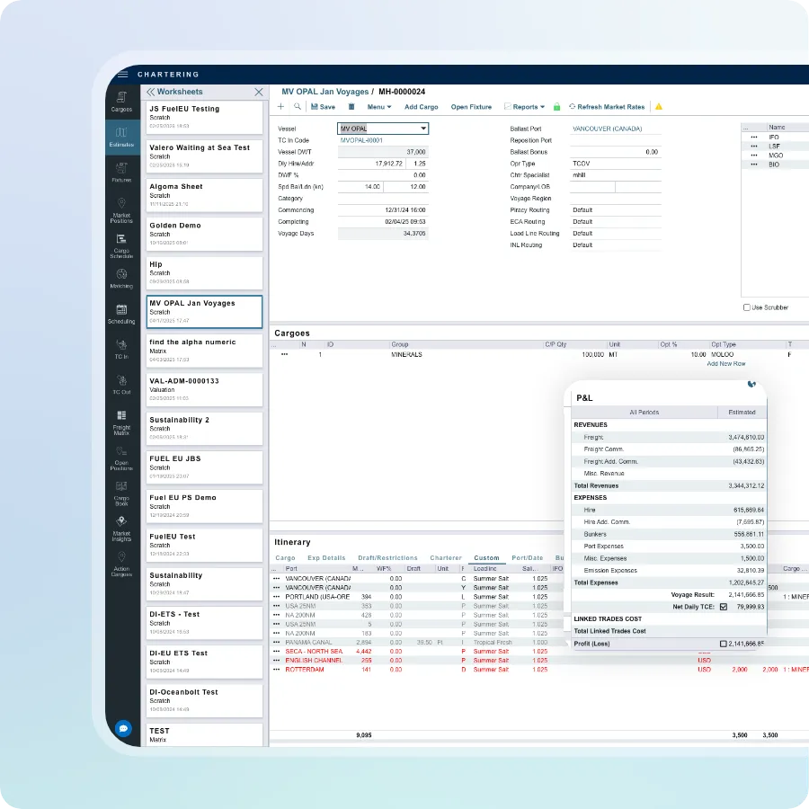 Voyage Management Software 1
