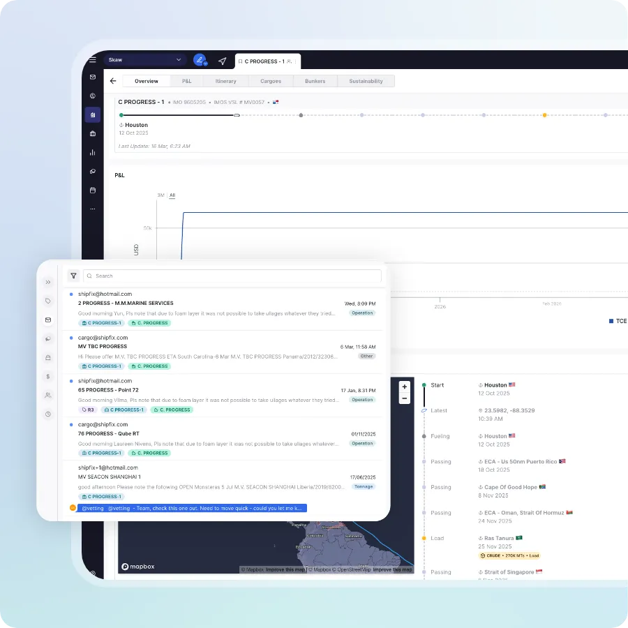 Voyage Management Software 3