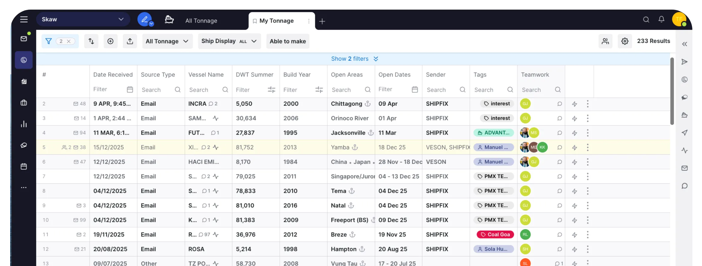 Shipfix Chartering Trading Fix Smarter