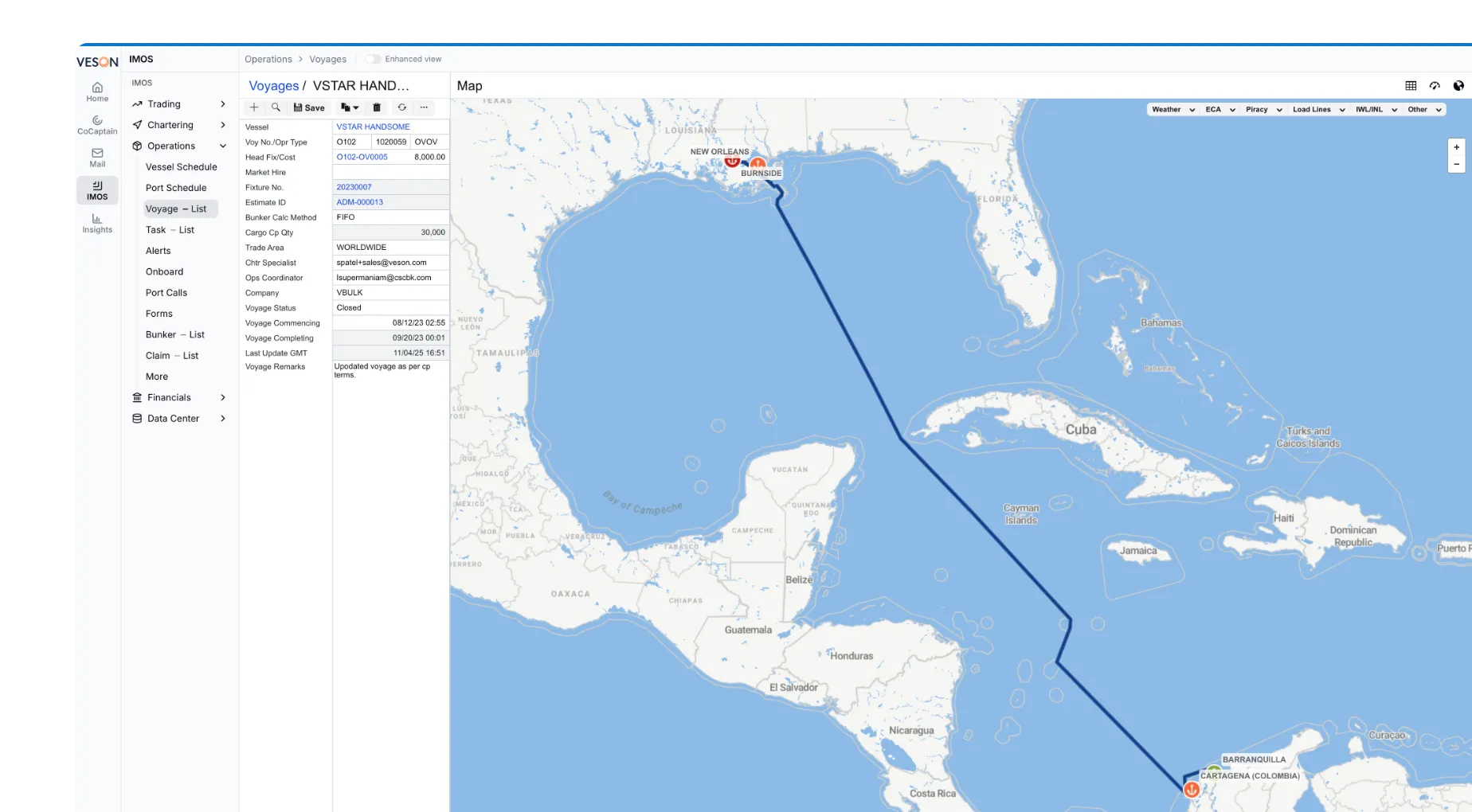 Voyage Planning