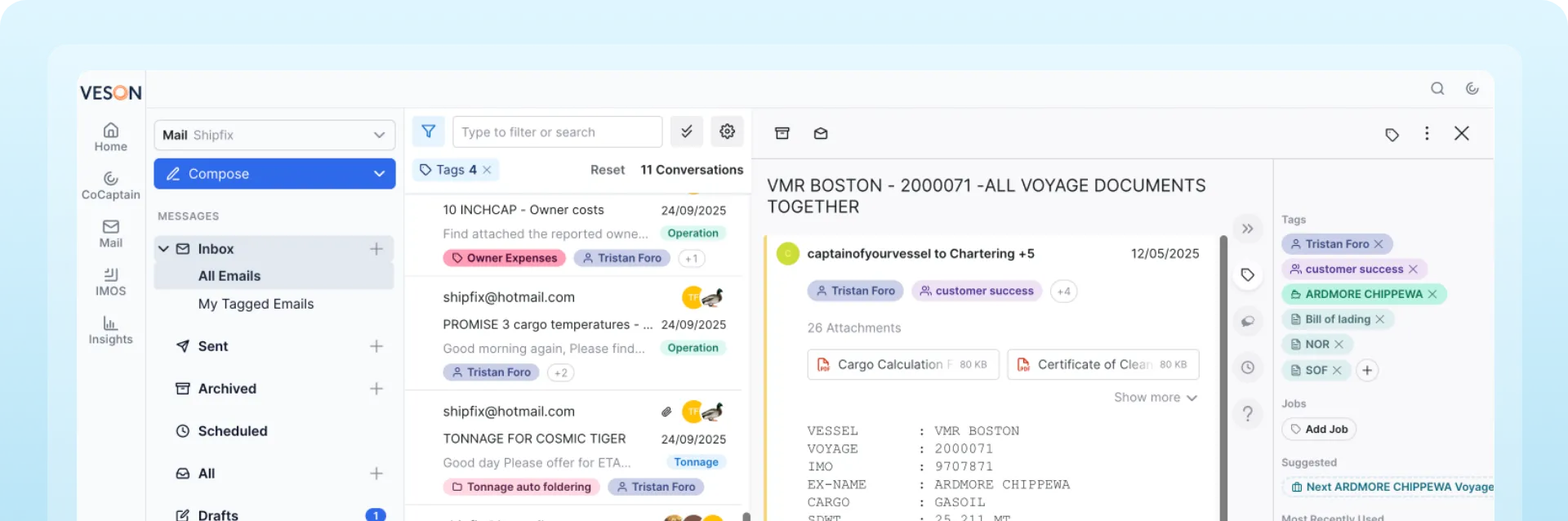 Mail Screen