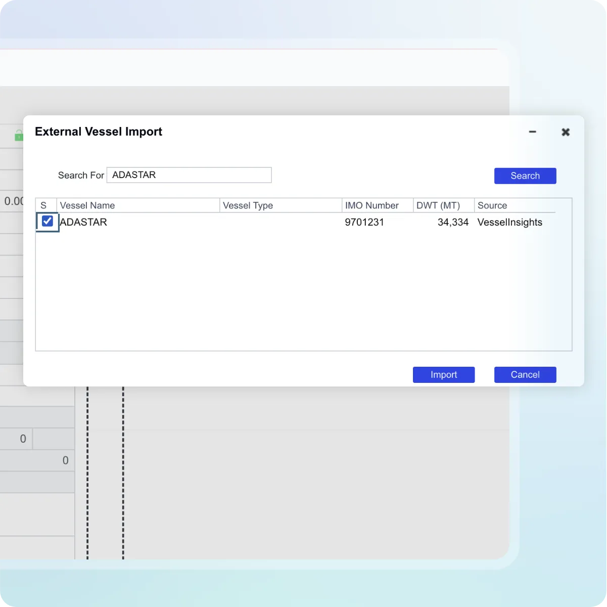 Vessel Insights Access Imos