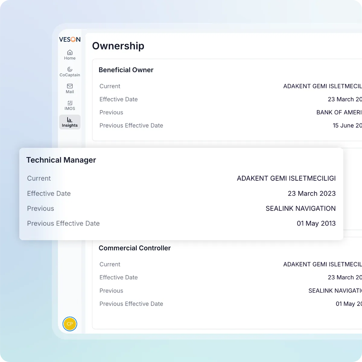 Vessel Insights Decision Ready
