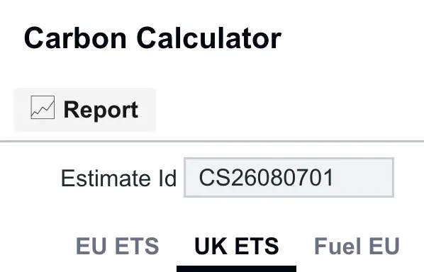 Imos Carbon Calculator